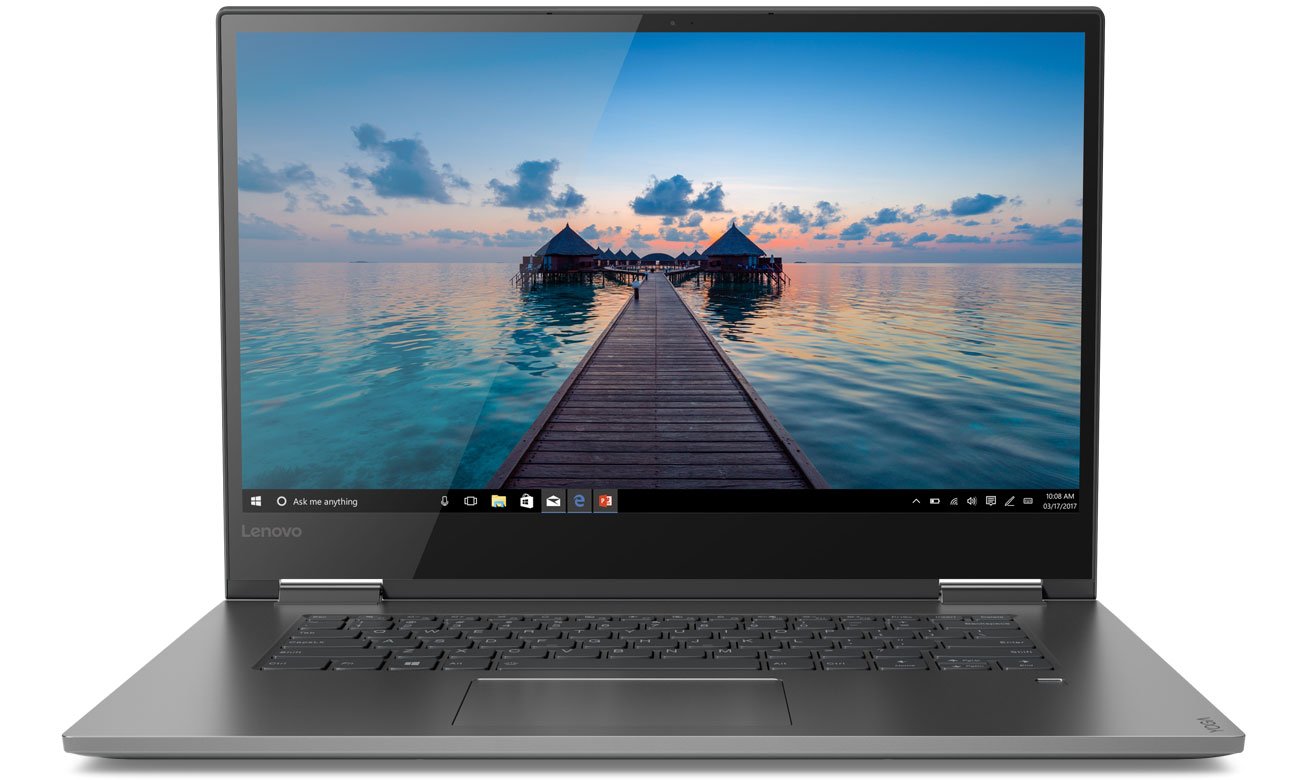 Lenovo Yoga 730 Ekran Full HD z wąskimi ramkami