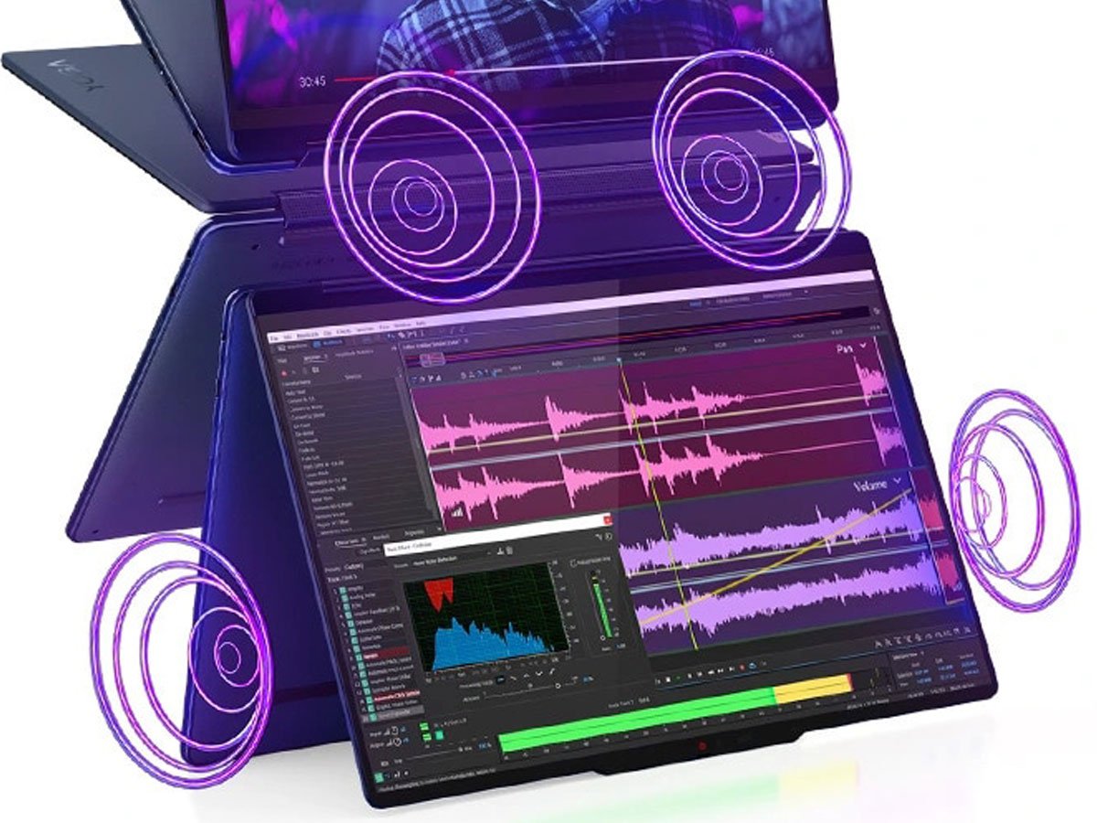 Lenovo Yoga 9 2in1 dźwięk