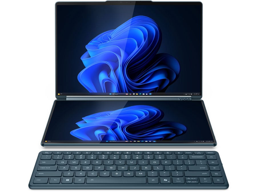 Lenovo Yoga Book 9 ekran front