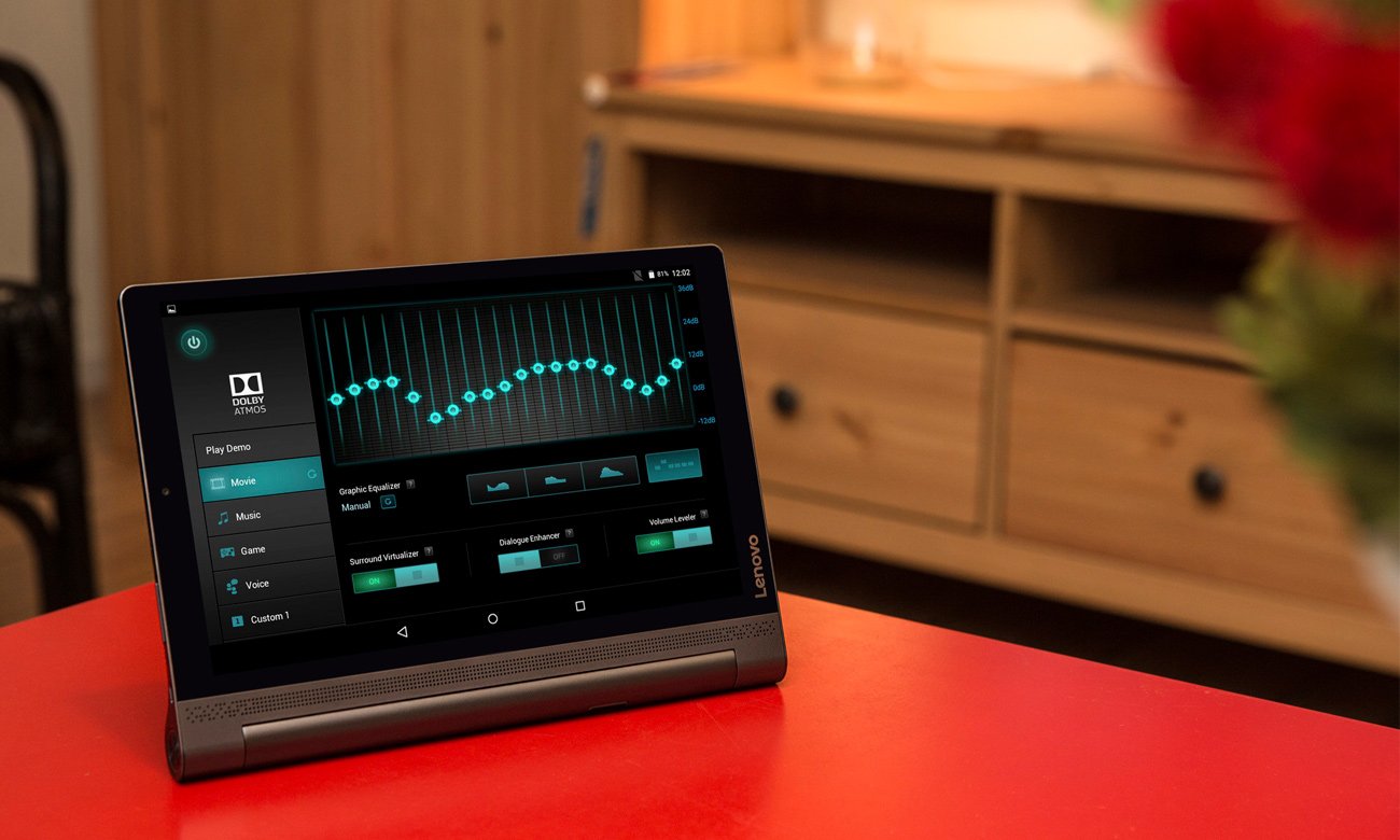 Lenovo Yoga Tablet 3 Pro głośniki JBL