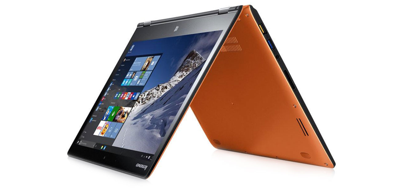 Laptop Lenovo Yoga 700 wyświetlacz FullHD technologia IPS wyraźny obraz żywe kolory