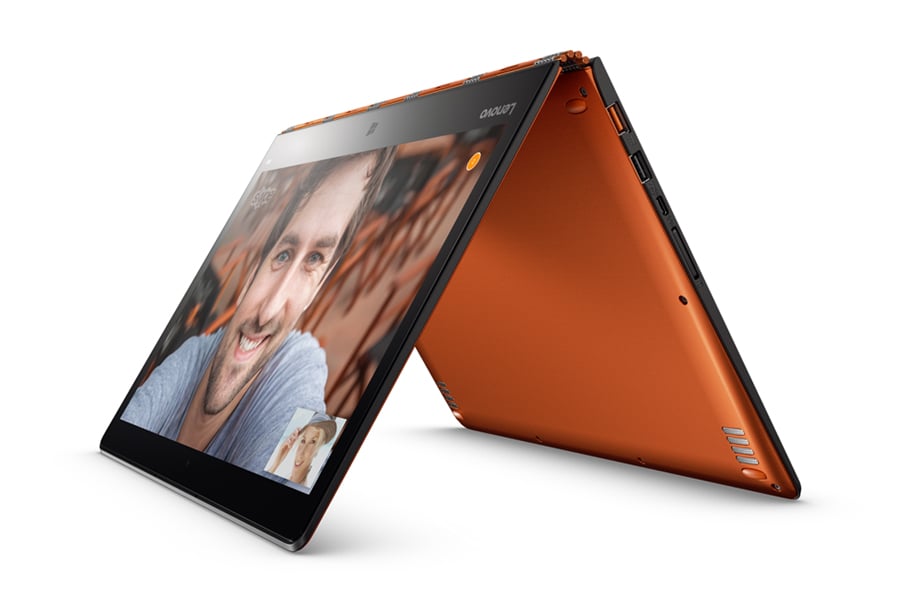 Ultrabook Lenovo Yoga 900 pomarańczowy