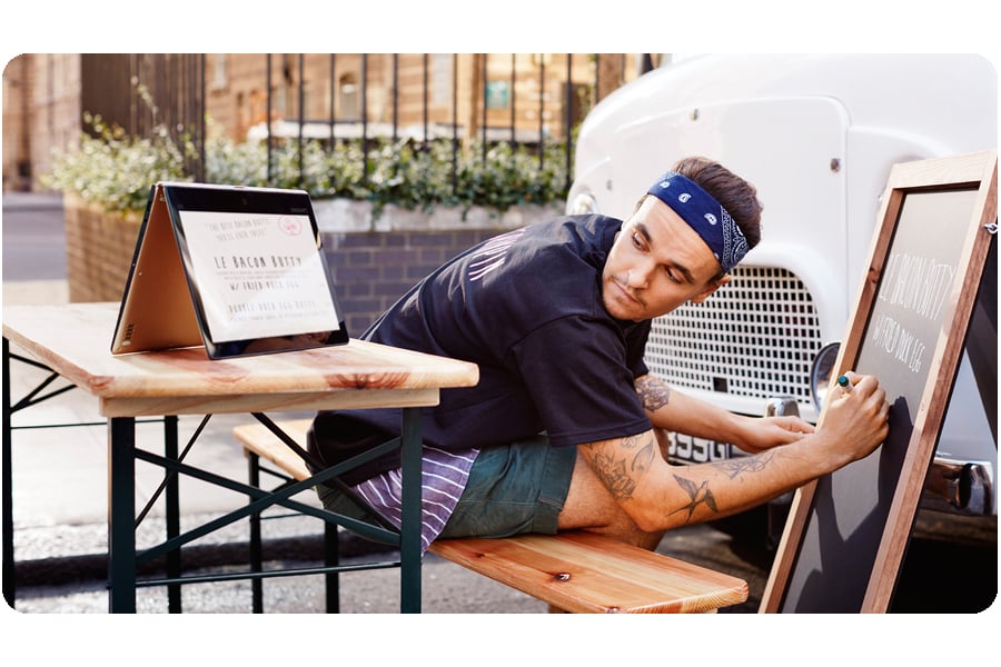 Lenovo Yoga 900 namiot