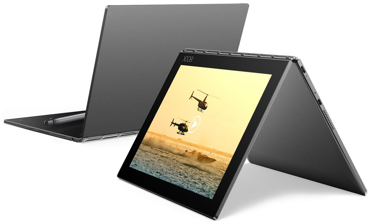 Lenovo YOGA Book ekran IPS, głośniki Dolby Atmos
