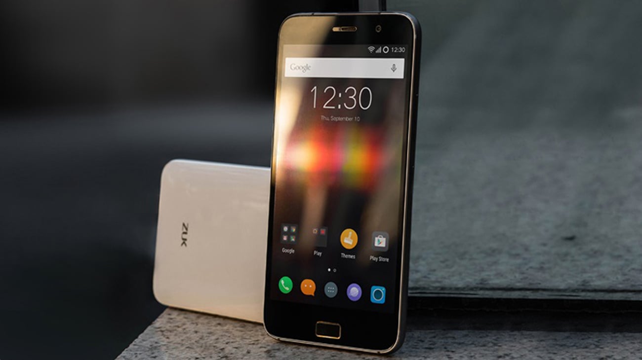 szary Lenovo ZUK Z1 LTE Dual SIM industrialny design