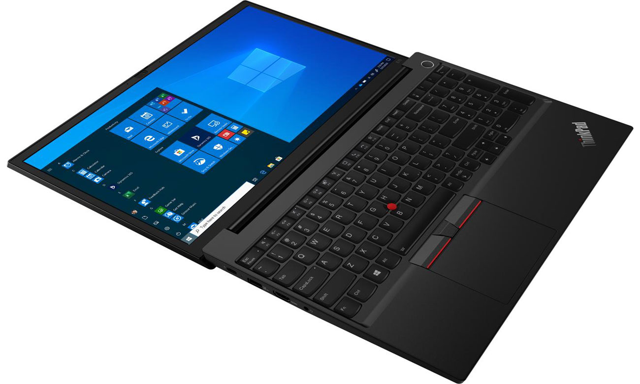 Lenovo ThinkPad E15 palmrest i ekran