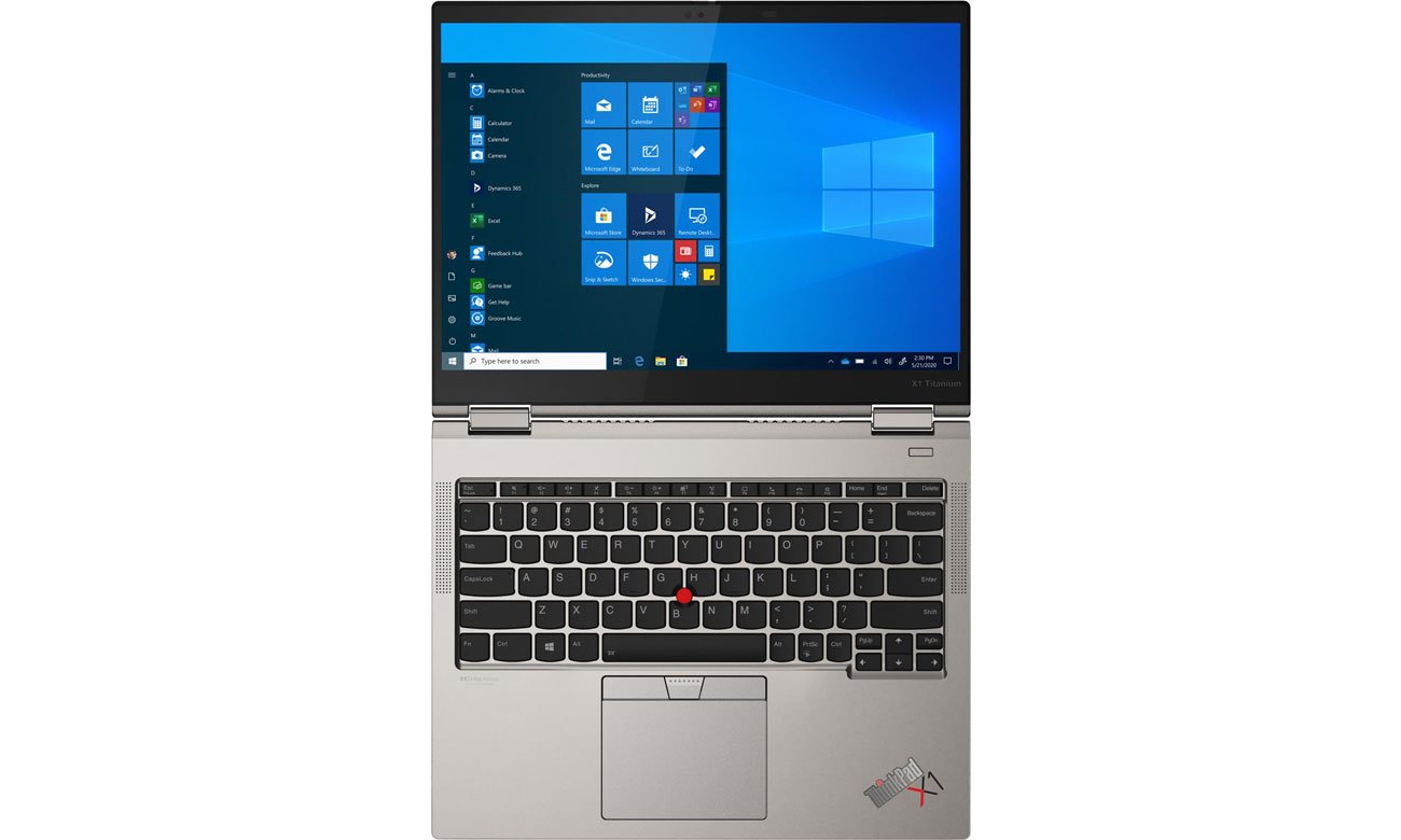 Lenovo ThinkPad X1 Titanium Yoga klawiatura z trackpoint