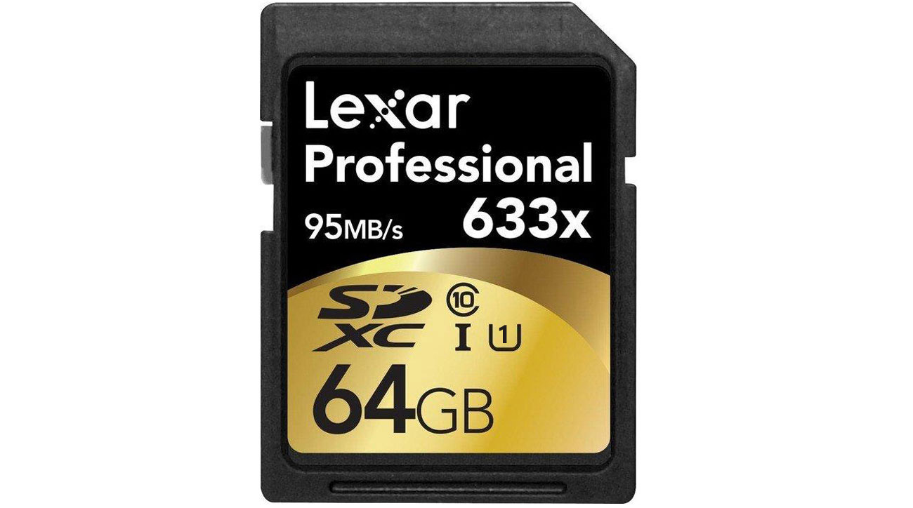 Lexar 64GB 633x Professional SDXC rygorystyczne standardy pamięć flash