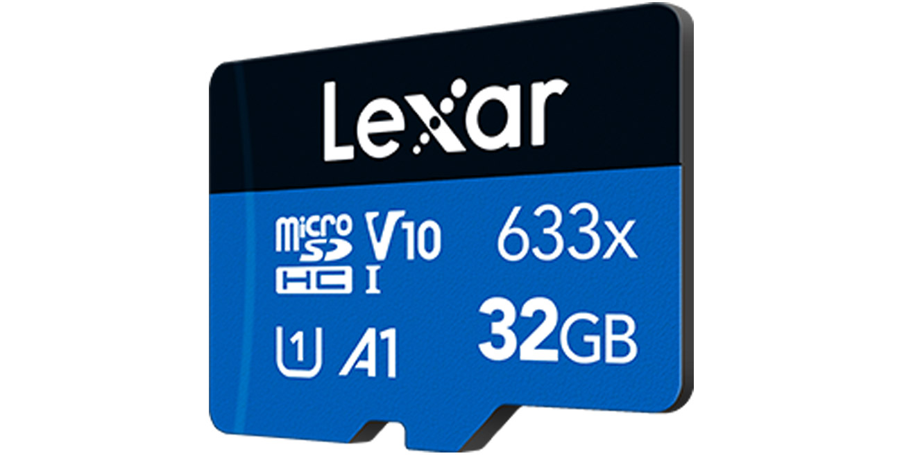 Lexar High-Performance 633x microSDHC wyglad