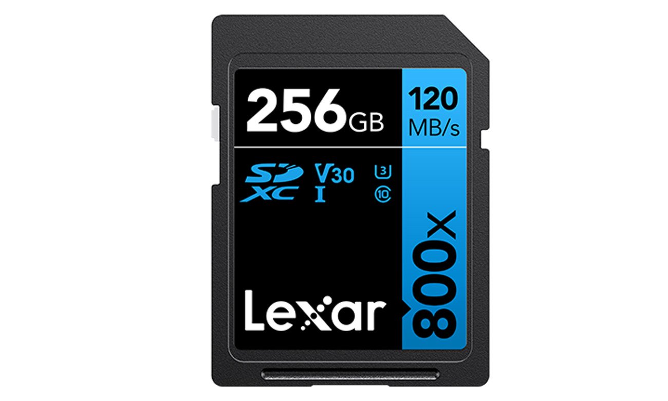 Karta pamięci Lexar 256GB 800x Professional SDXC