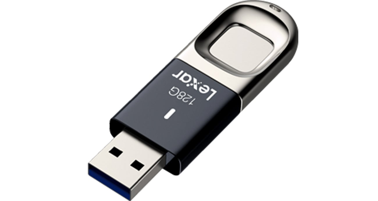 Pendrive Lexar JumpDrive Fingerprint F35 128GB
