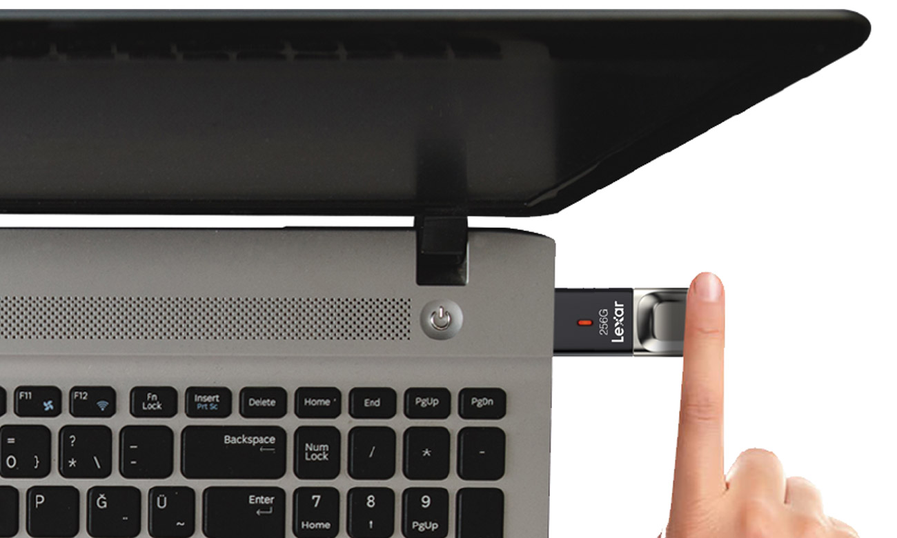 Lexar 256GB JumpDrive® Fingerprint F35 USB 3.0 - Pendrive (pamięci USB) -  Sklep komputerowy 