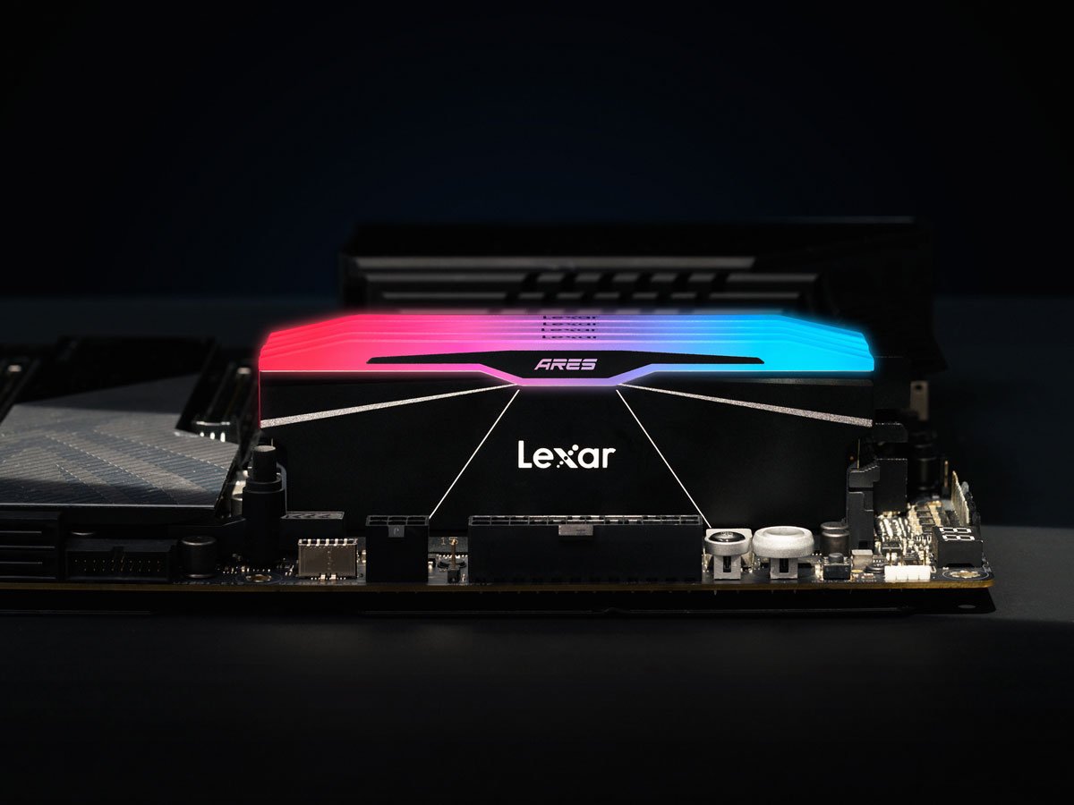 Pamięć RAM Lexar 32GB(2x16GB) 6000 CL28 Ares RGB Black