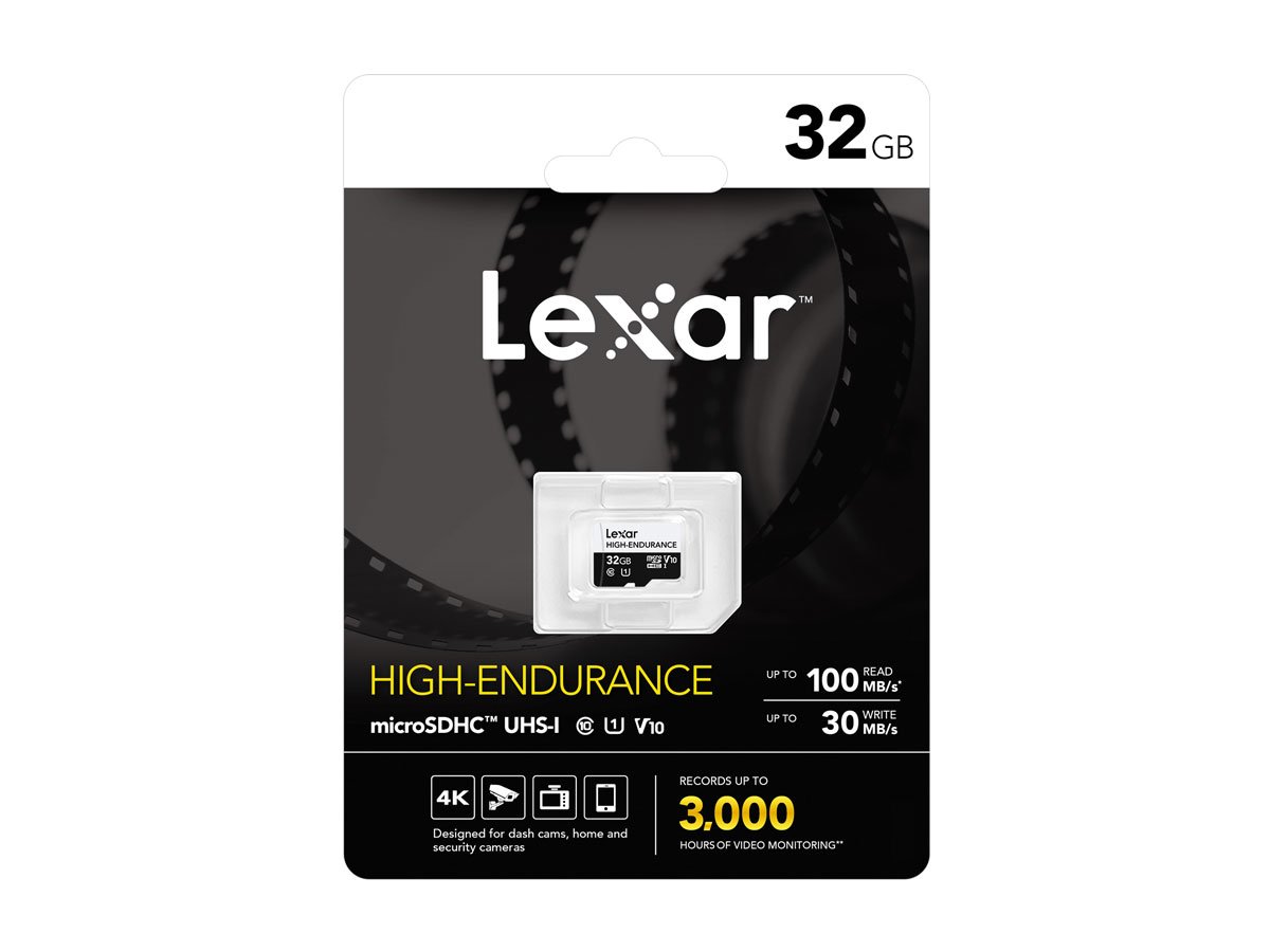 32GB microSDHC High-Endurance UHS-I C10 A1 V10 U1