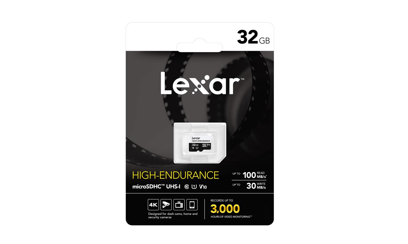 32GB microSDHC High-Endurance UHS-I C10 A1 V10 U1