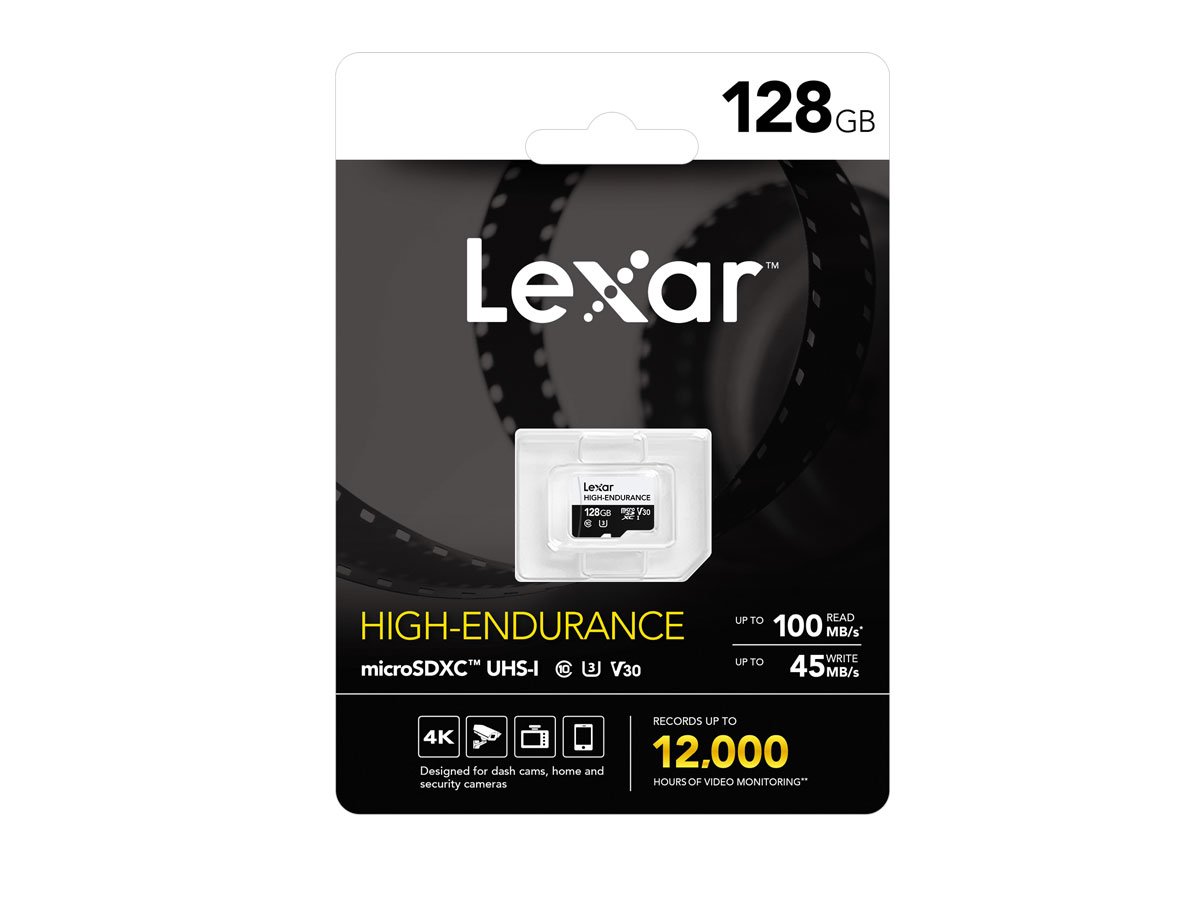 128GB microSDHC High-Endurance UHS-I C10 A1 V10 U1