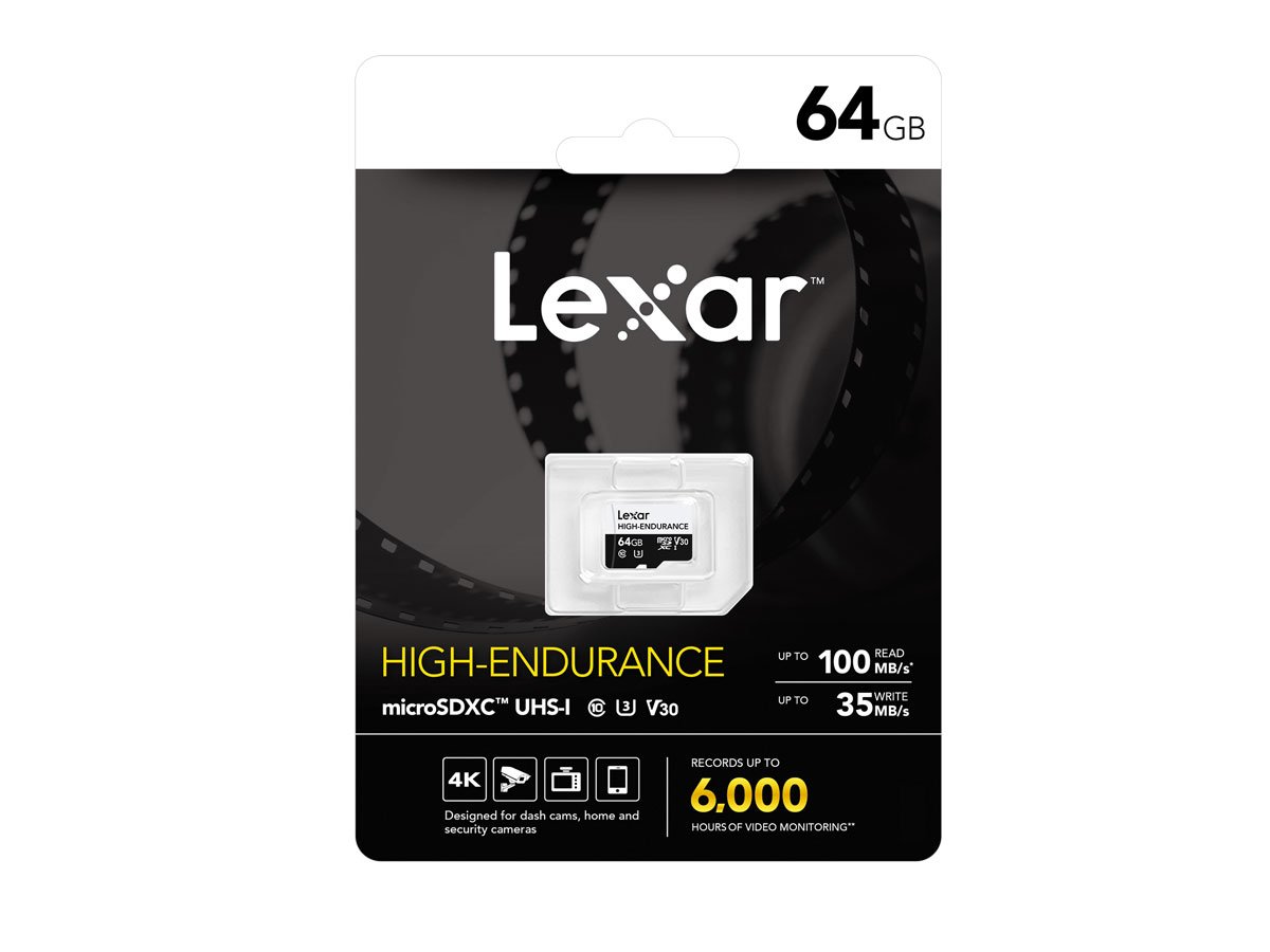 64GBmicroSDHC High-Endurance UHS-I C10 A1 V10 U1
