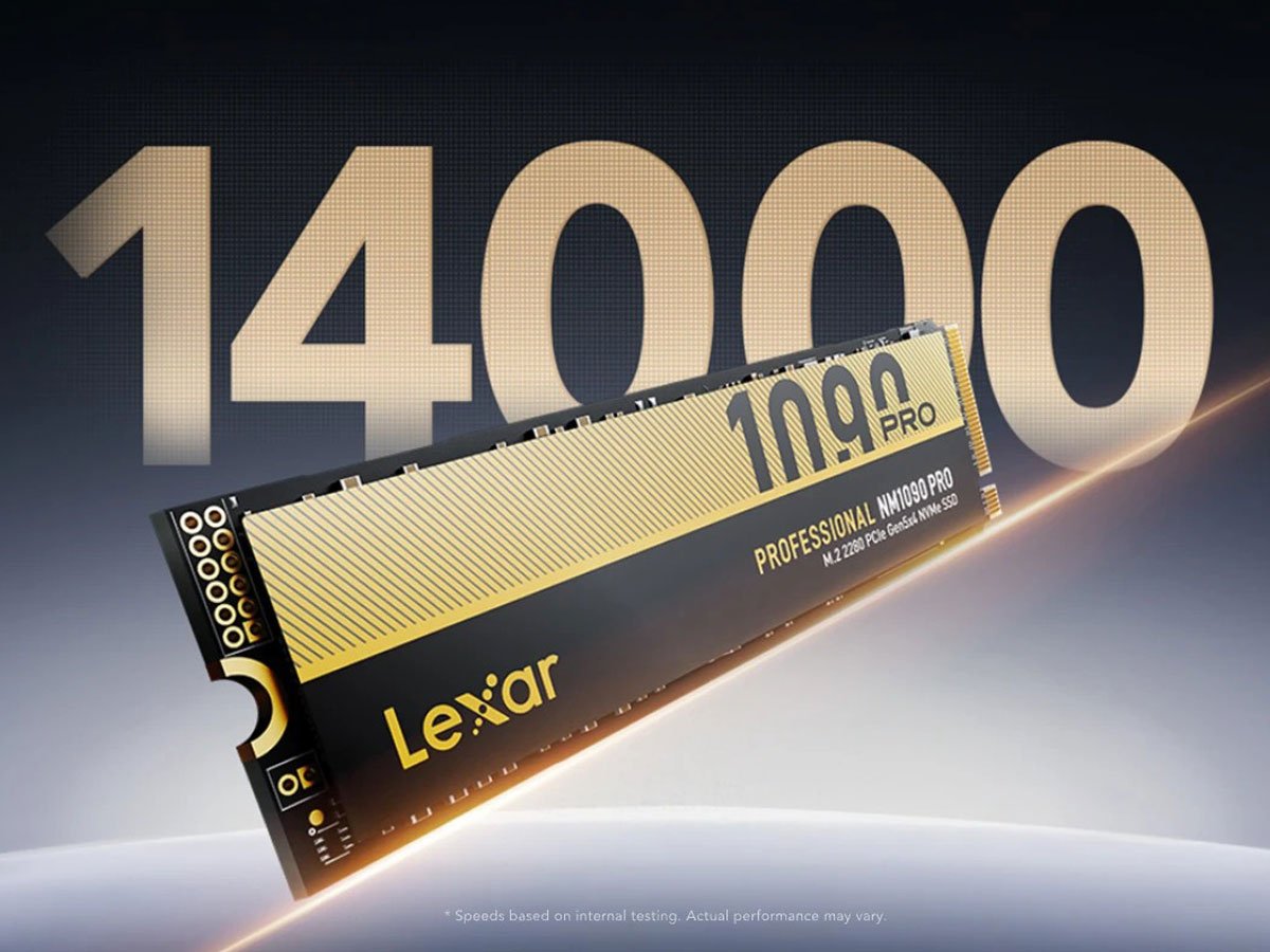 Dysk SSD M.2 Lexar Professional NM1090 PRO - Grafika lifestyle