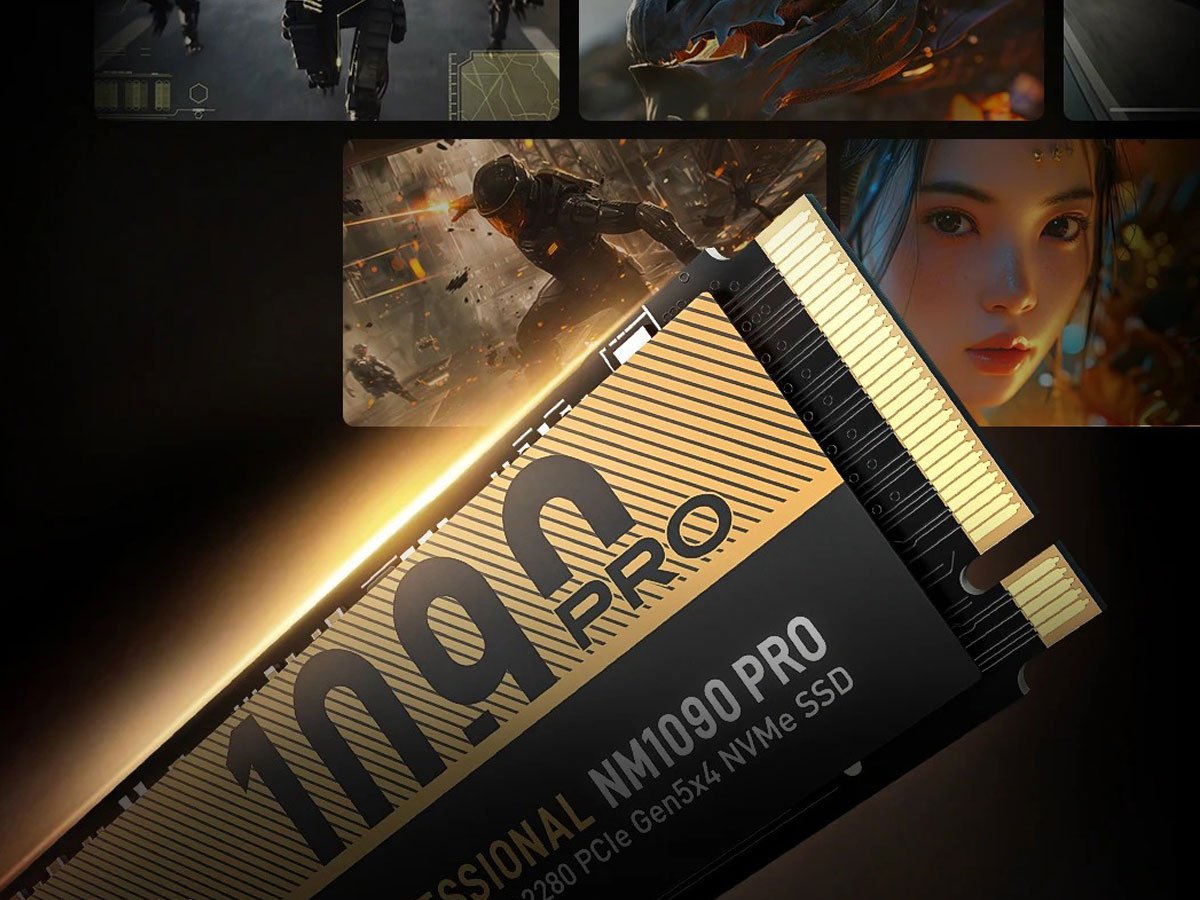Dysk SSD M.2 Lexar Professional NM1090 PRO - Grafika lifestyle