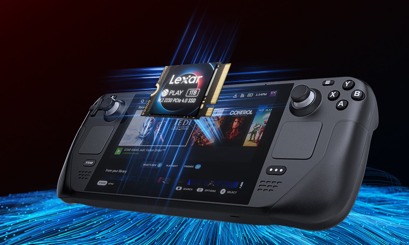Dysk SSD M.2 2230 Lexar PLAY 1 TB - Grafika lifestyle