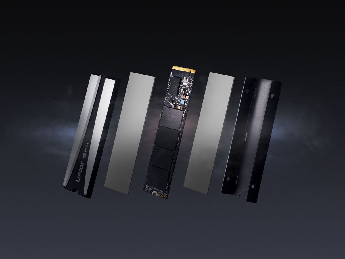 Dysk SSD M.2 Lexar PLAY 2280 PCIe 4.0 - Chłodzenie na najwyższym poziomie