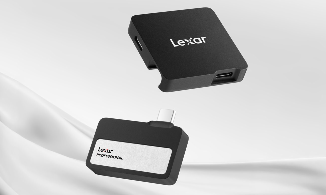 Dysk przenośny Lexar Professional SL400 Go Portable + Hub - Grafika z tłem