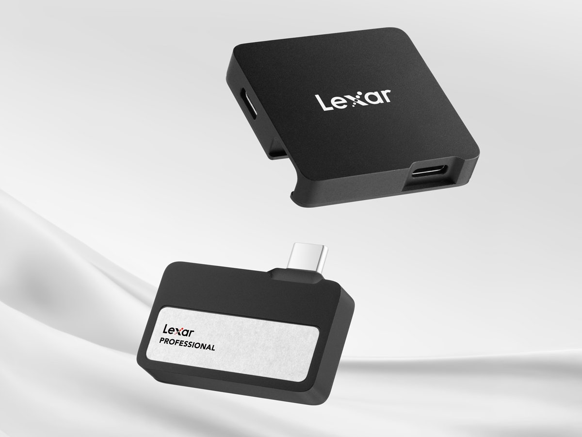 Dysk przenośny Lexar Professional SL400 Go Portable + Hub - Grafika z tłem