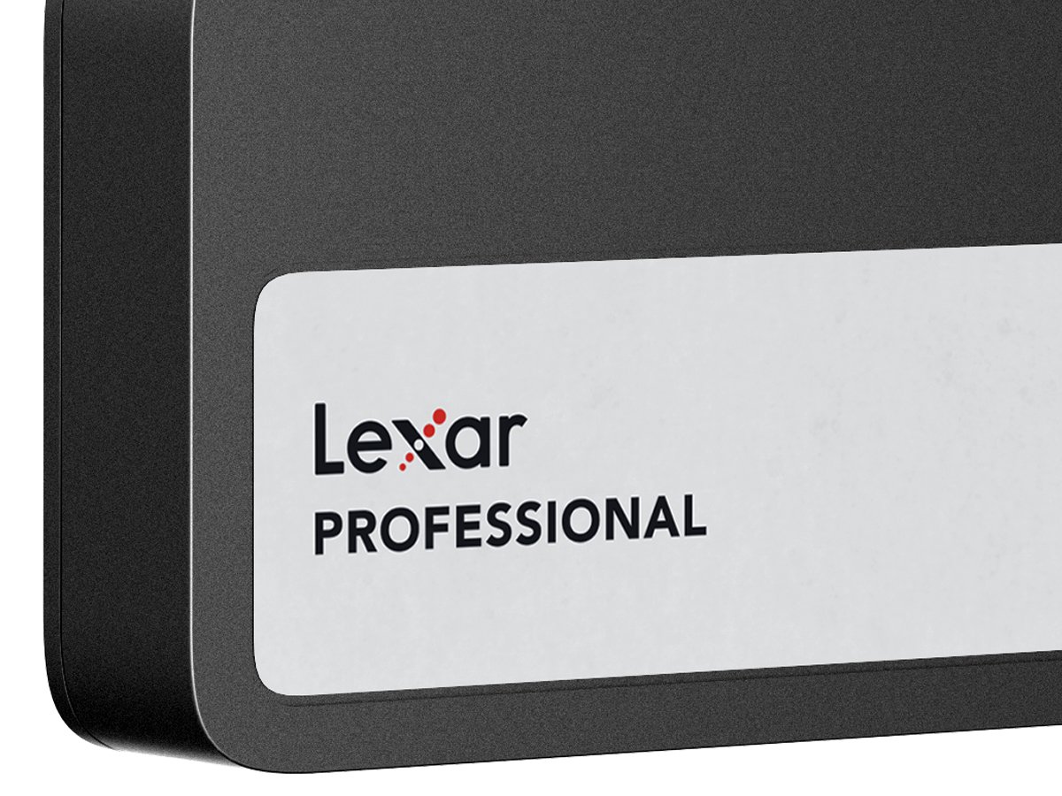 Портативний накопичувач Lexar Professional SL400 Go – футляр крупним планом