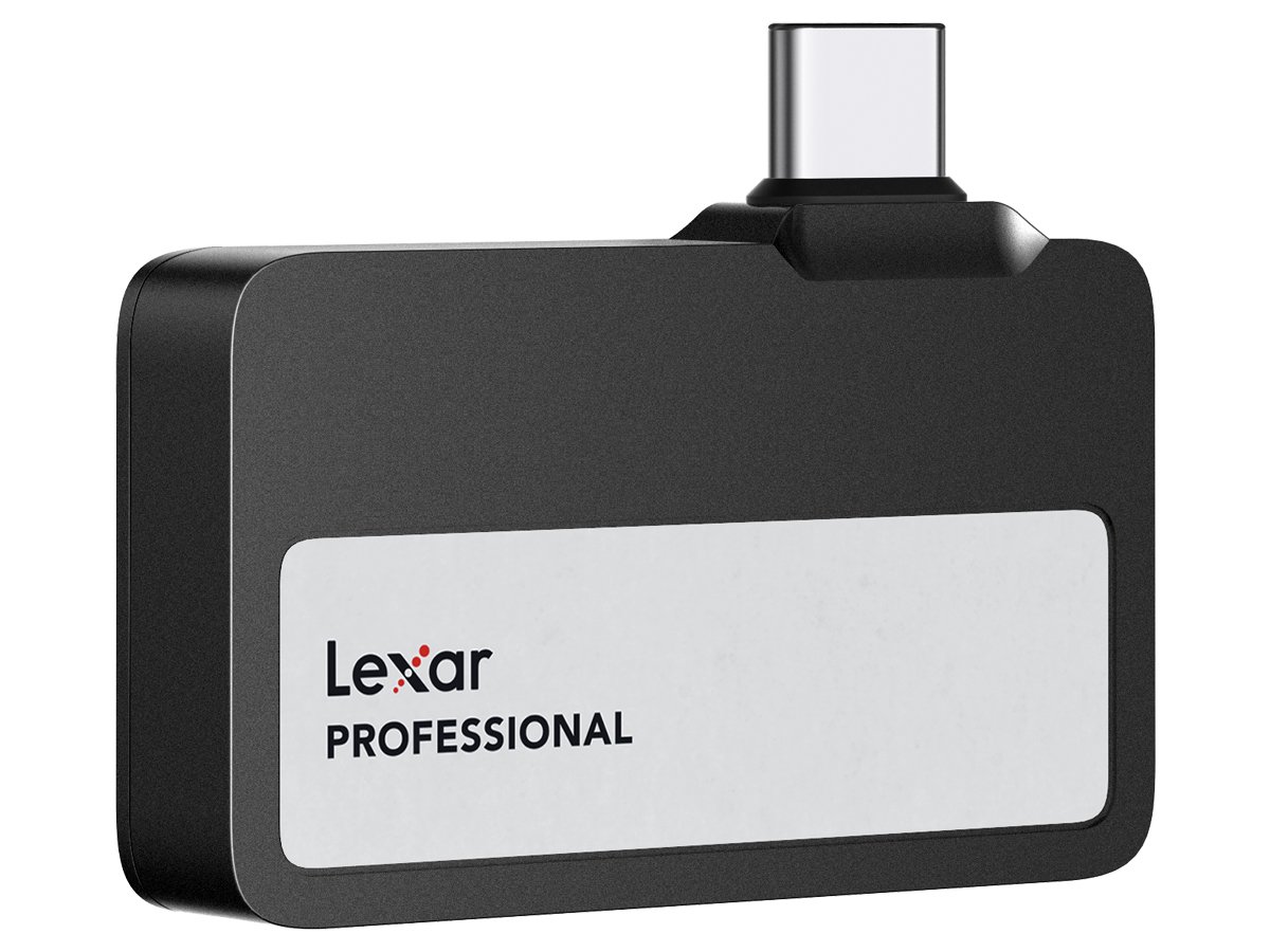 Dysk przenośny Lexar Professional SL400 Go Portable - Widok od przodu pod kątem