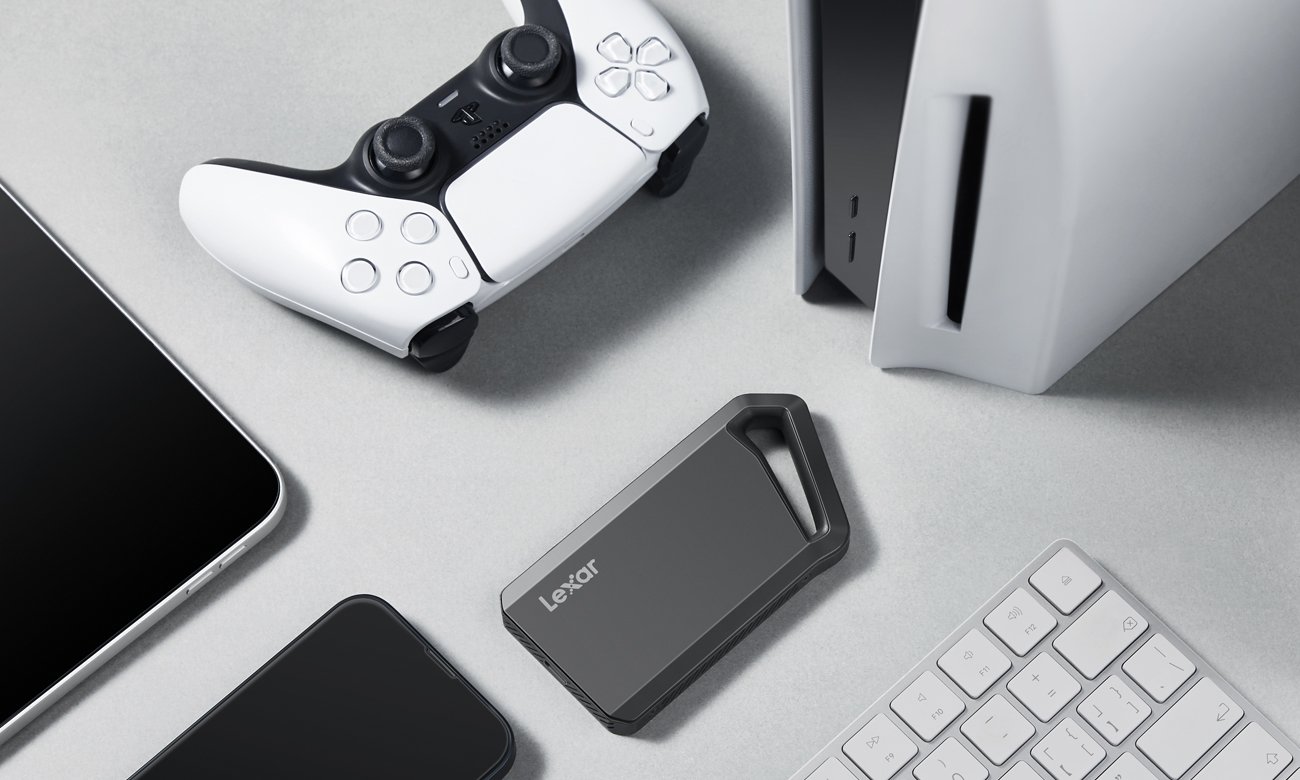 Портативний зовнішній накопичувач SSD Lexar Professional SL600 – графічний стиль життя