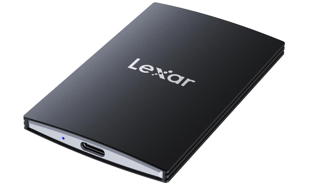 Dysk zewnętrzny SSD Lexar SL500 Portable - Widok od przodu pod kątem