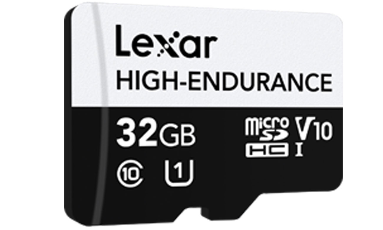 Karta pamięci microSD Lexar 32GB microSDHC High-Endurance UHS-I U1 V10