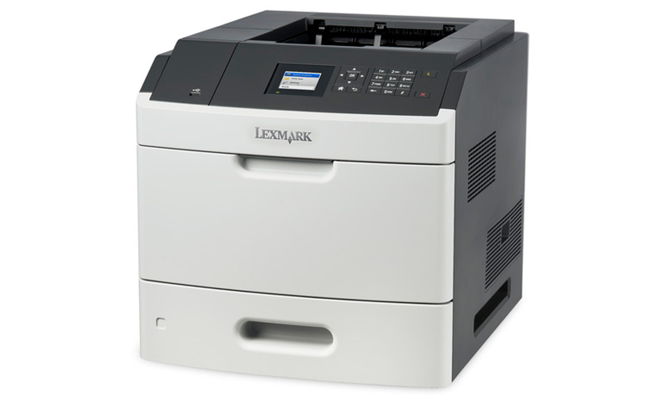 Widok z boku Lexmark