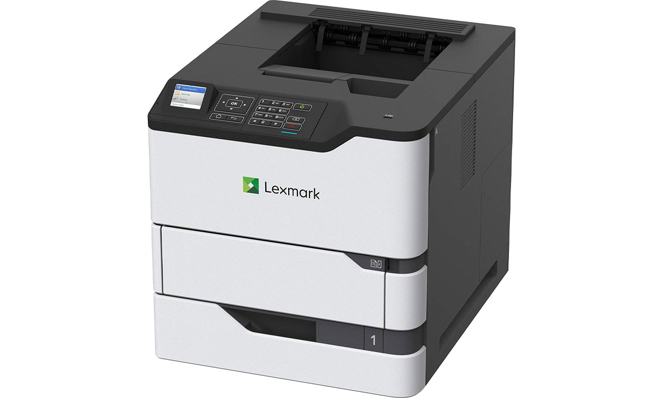 Widok z boku Lexmark