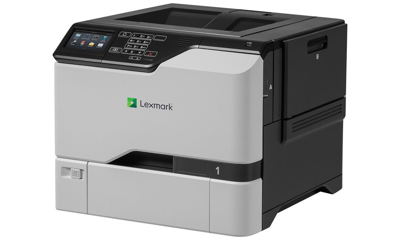 Widok z boku Lexmark
