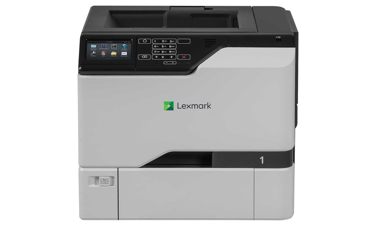 Widok z przodu Lexmark