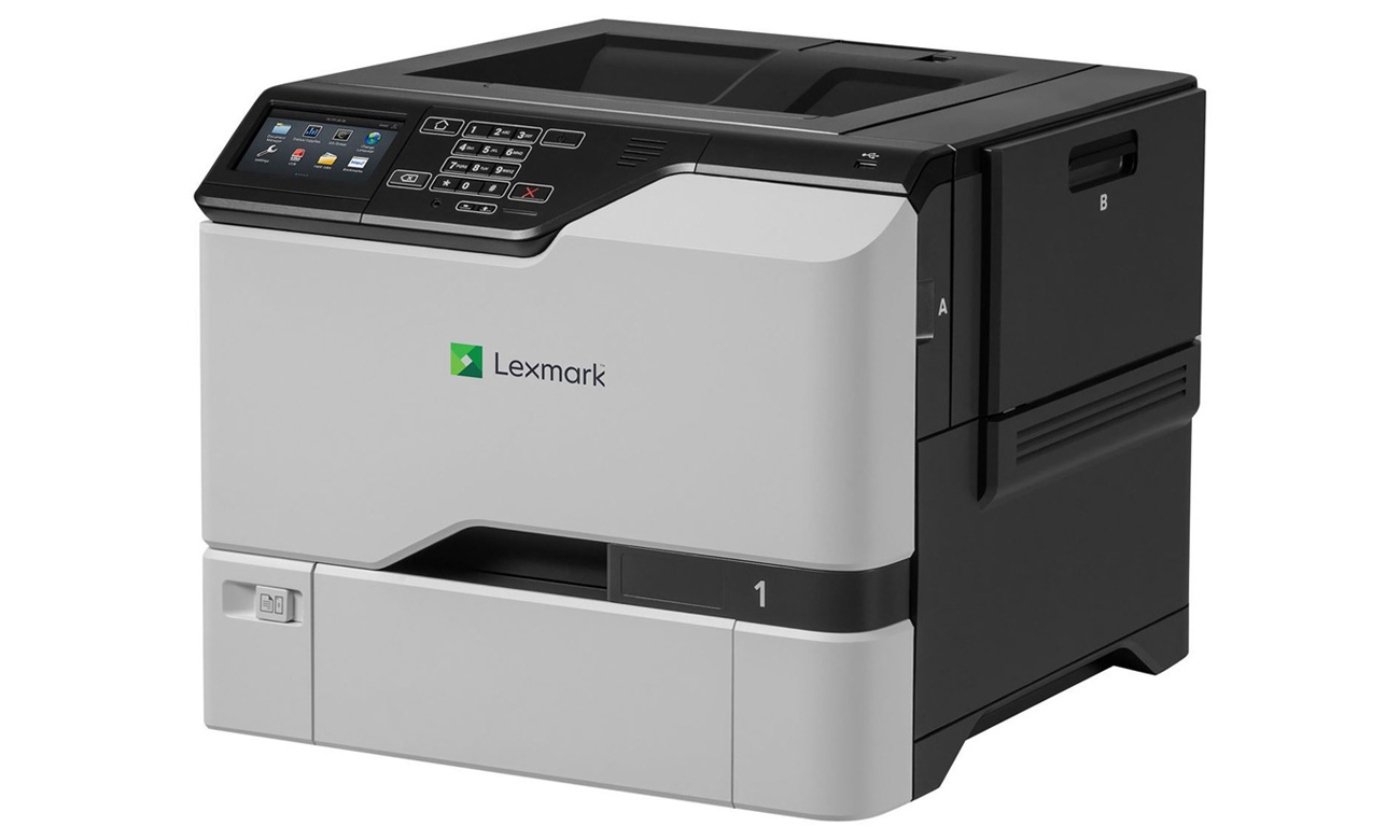 Widok z przodu Lexmark