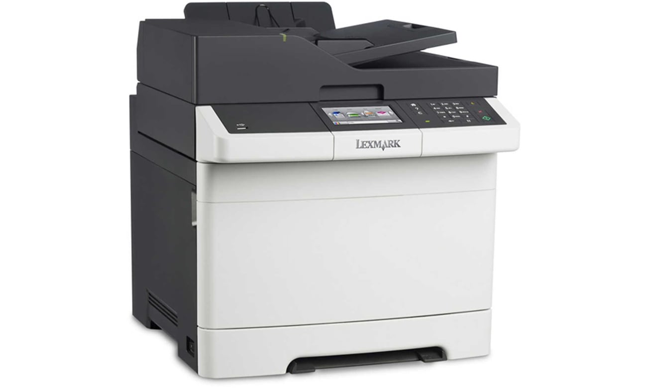 Widok z boku Lexmark