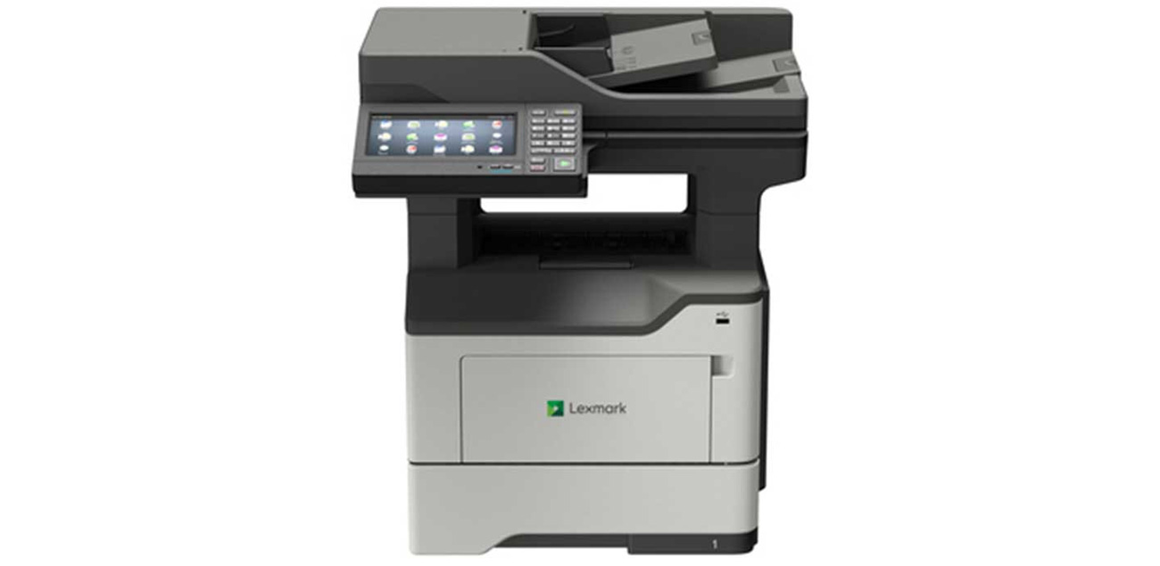 Widok z boku Lexmark