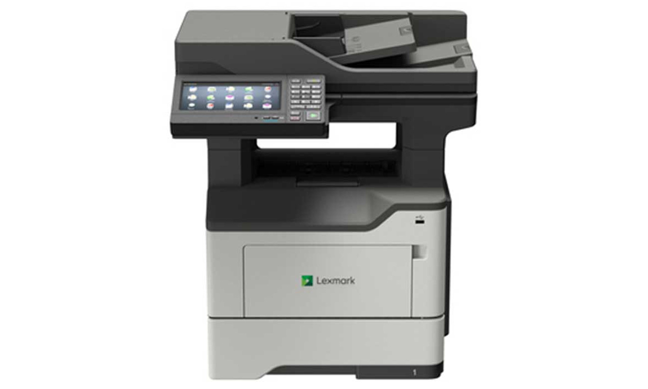Widok z boku Lexmark