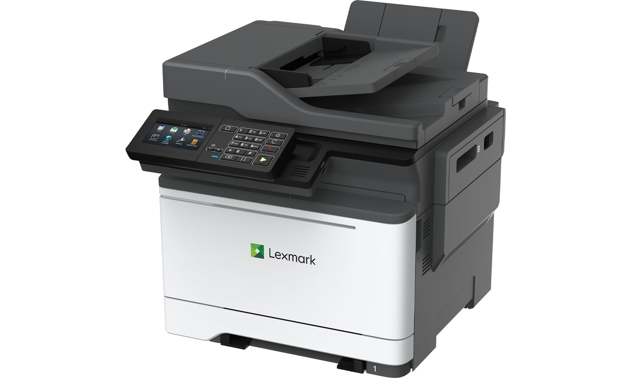 Widok z boku Lexmark