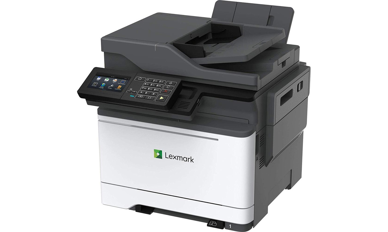 Widok z boku Lexmark