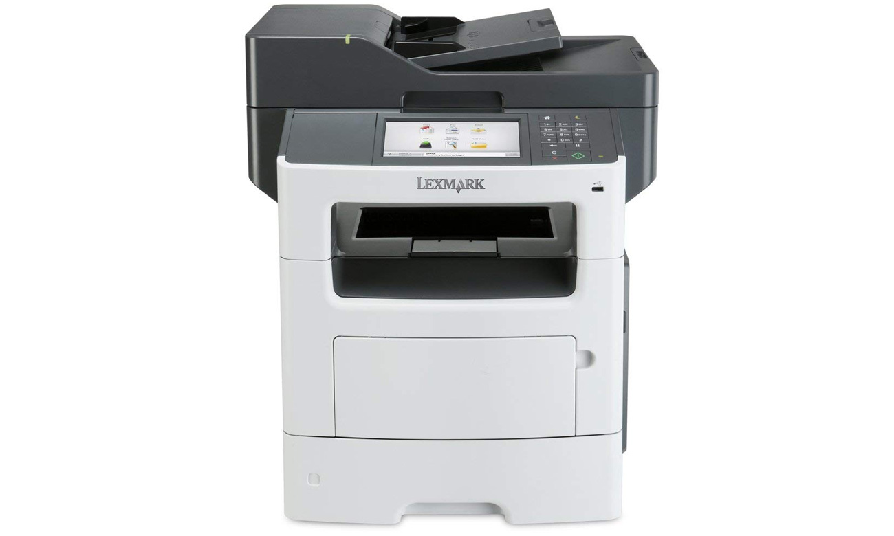 Widok z boku Lexmark