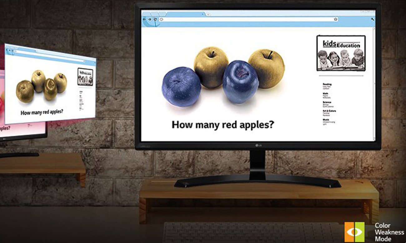 LG 22MP58VQ-P Color Weaknees