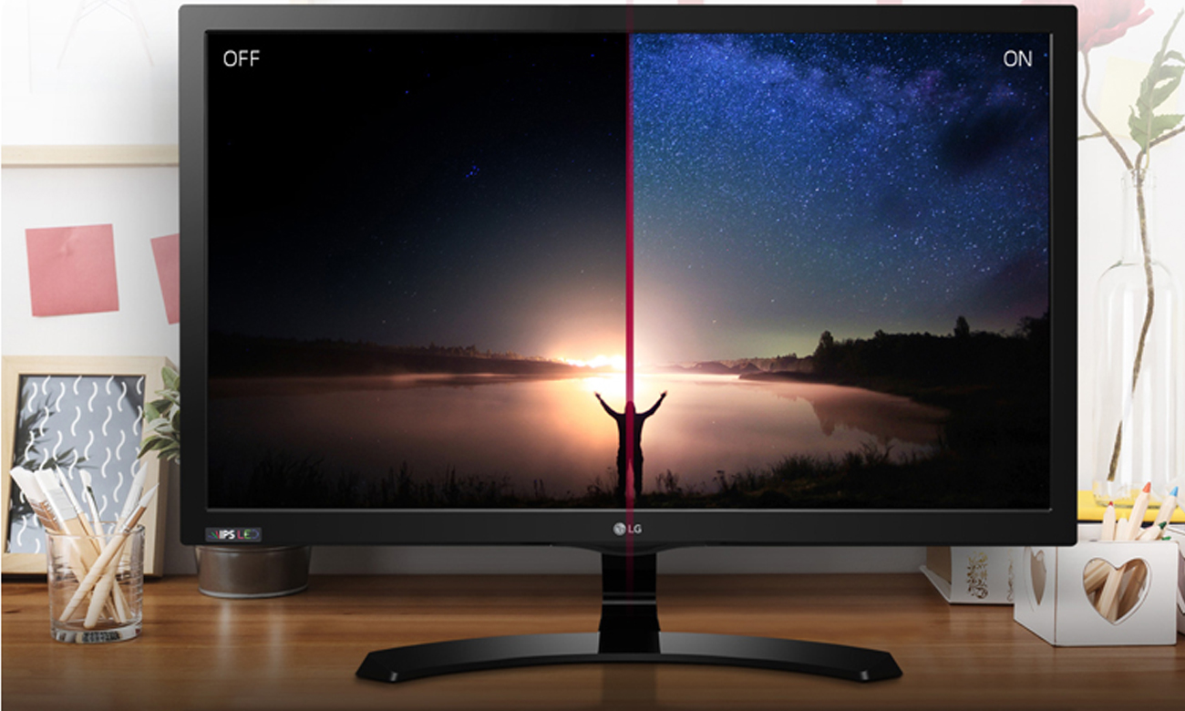 LG 22MT58DF-PZ TV czarny