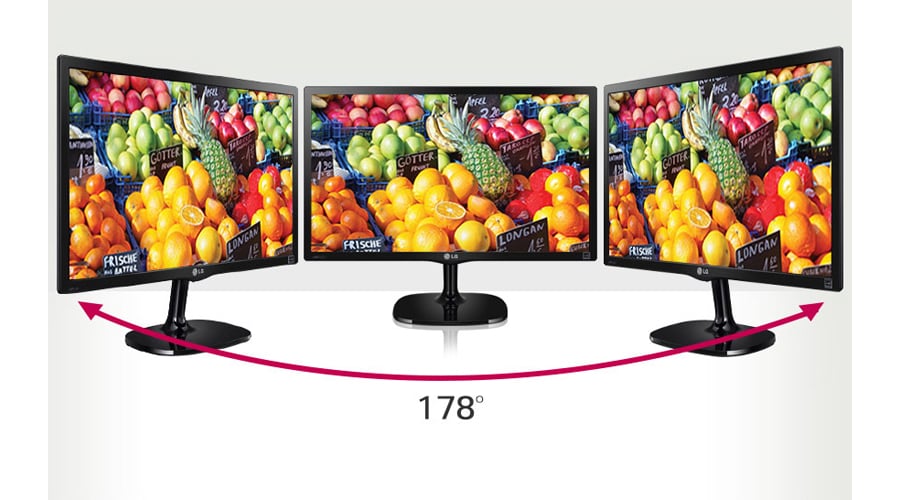 LG 23MP57VQ-P czarny - Monitory LED 22