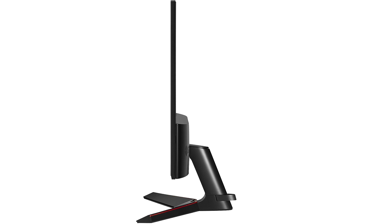 LG 24MP59G widok z boku