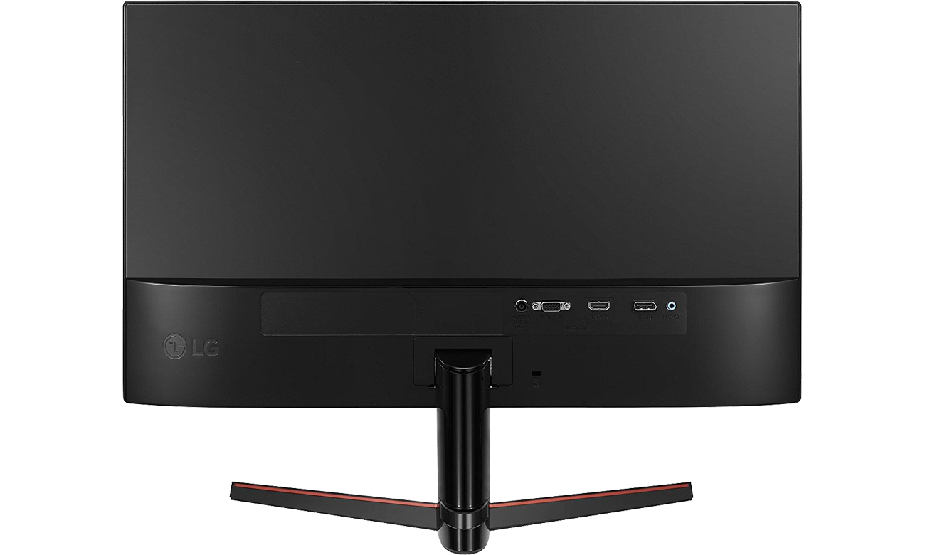 LG 24MP59G widok z tyłu