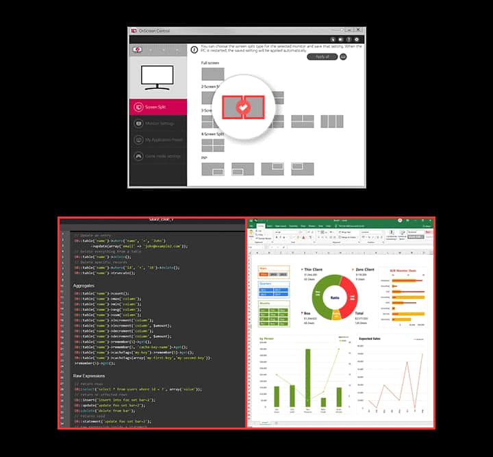 Funkcja OnScreen Control ułatwia obsługę urządzenia.