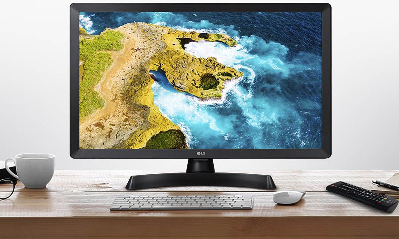 Monitor do domu i biura LG 24TQ510S Smart TV HEVC